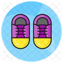 Sneakers Shoes Footwear Icon