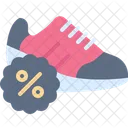 Sneakers Shoes Black Friday Icon