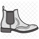 Footwear Icon Flat Style Symbol