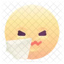 Sneeze Emoji Smiley Icon