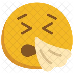 Sneeze Emoji Icon