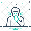 Sneezing Runny Nose Influenza Icon