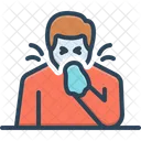 Sneezing Runny Nose Influenza Icon