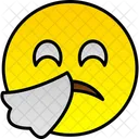 Sneezing Face Face Emoji Icon