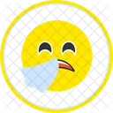 Sneezing face  Icon