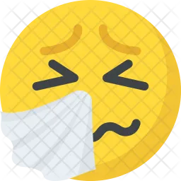 Sneezing Face Emoji  Icon