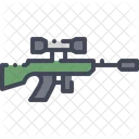 Sniper Rifle Gun Icon