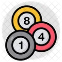 Snooker Ball Billiard Game Cue Ball Icon