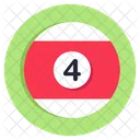 Snooker Ball Billiard Game Cue Ball Icon