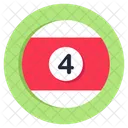 Snooker Ball Billiard Game Cue Ball Icon
