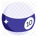 Pool Ball Billiard Ball Sports Ball Icon