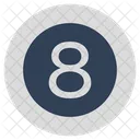 Snooker Ball Billiard Game 8th Ball Icon
