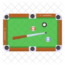 Snooker Table Snooker Billiard Icon