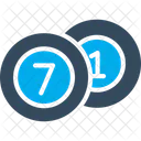 Snooker 7 Ball Billiards Icon