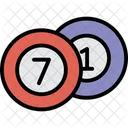 Snooker 7 Ball Billiards Icon