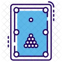 Snooker-Tisch  Symbol