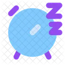 Snooze Alarm Time Icon