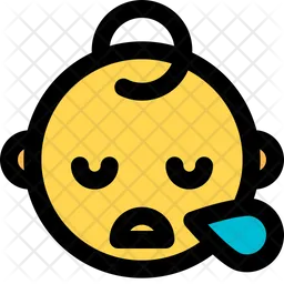 Snoring Baby Emoji Icon