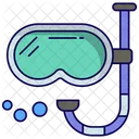 Snorkel Diving Scuba Icon