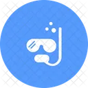Snorkel Dive Mask Diving Equipment Icon