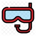 Snorkel Diving Scuba Icon