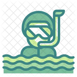 Snorkel Man  Icon