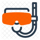 Snorkel Mask Dive Sea Icon
