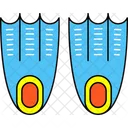 Snorkel Shoes Holiday Vacation Icon