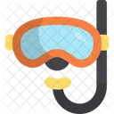Snorkeling Diving Mask Underwater Swimming Icon