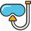 Snorkeling Icon