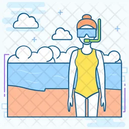 Snorkeling  Icon