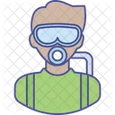 Diving Scuba Mask Icon