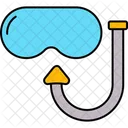 Diving Scuba Snorkel Icon