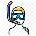 Diving Snorkeling Scuba Diving Icon