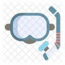 Snorkeling Snorkel Diver Icon