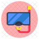 Scuba Diving Snorkeling Mask Diving Mask Icon