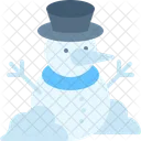 Snow Snowman Winter Icon