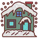 Snow Snowfall House Icon