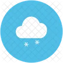 Snow Falling Cloud Icon