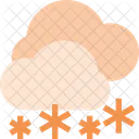 Snow Rain Cloud Icon