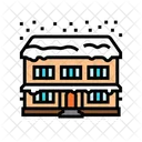 Snow Covered House Icon