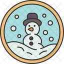 Snow Snowman Cookies Icon