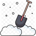 Snow and Shovel  Icon