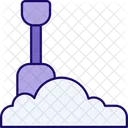 Snow Shovel Equipment Icon