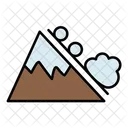 Natural Disaster Avalanche Nature Icon