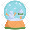Snow Ball Ball Crystal Icon