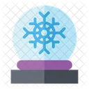 Snow Ball Snowflake Winter Icon