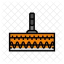 Snow Blower Tractor Icon