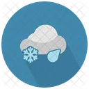 Snow Cloud Icon