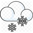 Snow Cloud  Icon